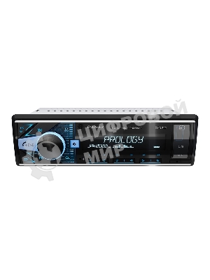 Автомагнитола Prology CMD-320, 1 DIN, Bluetooth, USB Type-A, AUX, пульт ДУ