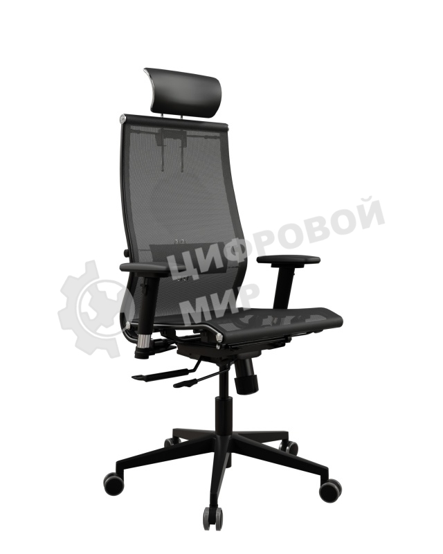 Кресло эргономичное Метта Samurai Black Edition 2.0 сиденье черный сетка крестов. полиамид