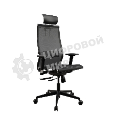 Кресло эргономичное Метта Samurai Black Edition 2.0 сиденье черный сетка крестов. полиамид