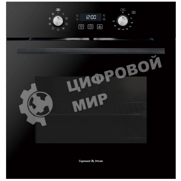 Духовой шкаф электрический Zigmund & Shtain E 167 B черный