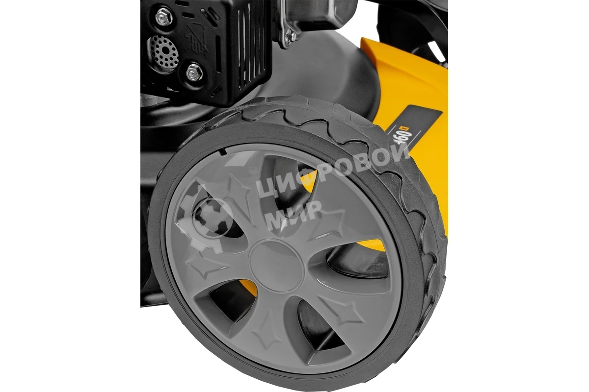 Газонокосилка бензиновая Denzel GLD-460-K, 150 см3, 46 см, 50 л