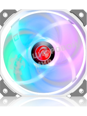 Вентилятор для корпуса Case Cooler Raijintek AGERAS 12 ARGb-1 (120x120x25мм, 4-pin PWM, 67.38CFM, 33dBA, 2200RPM, белый)