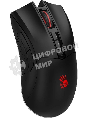 Мышь беспроводная A4Tech Bloody R90 Plus черный, 5000 dpi, радиоканал, USB, кнопки - 8