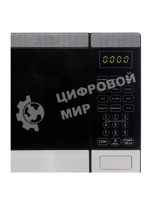 Микроволновая печь Horizont HSD254BX нержавеющая сталь/черный, 25 л, 850 Вт, переключатели - сенсор