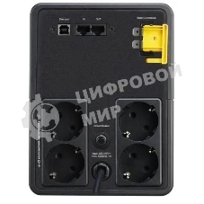 Источник бесперебойного питания APC Back-UPS BX1200MI-GR, 1200ВА / 650Вт / 4 EURO