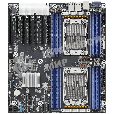 Серверная материнская плата ASRock SP2C741D16X-2T, 2xLGA4677, Intel C741, 16xDDR5, 13xSATA, 1xM.2, 6xPCIe 5.0 x16, 1xPCIe 5.0 x8, 1xVGA, 2x10Gb LAN, IPMI, 2xUSB-A 2.0, EEB