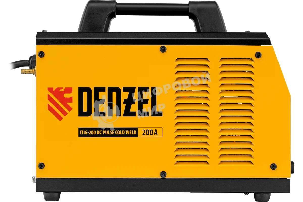 Аппарат инвертор. аргонодуговой сварки Denzel ITIG-200 ACDC Mix Pulse, 200 А, ПВ 60%