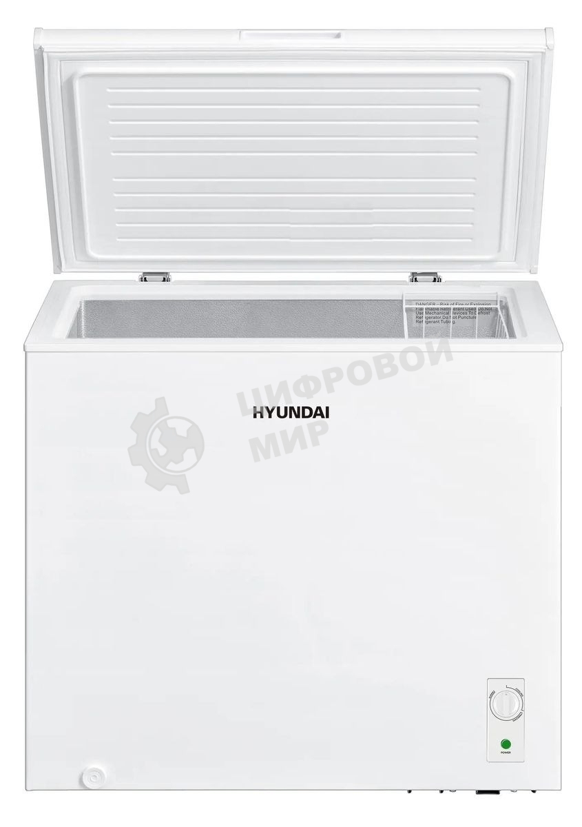 Морозильный ларь Hyundai CH2005 белый, 198л