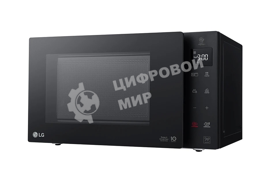 Микроволновая печь LG MB63W35GIB черный, 23 л, 1000 Вт, переключатели - сенсор