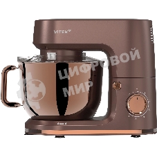 Миксер планетарный Vitek Элегия VT-PM0661 2000Вт кофейный
