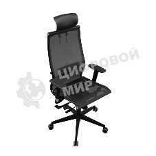 Кресло эргономичное Метта Samurai Black Edition 2.0 сиденье черный сетка крестов. полиамид
