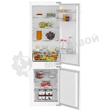 Холодильник Indesit IBD 18 белый двухкамерный 193/78л морозилка снизу