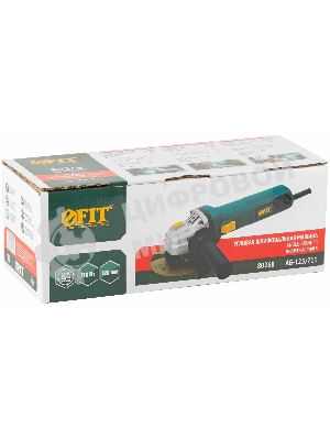 Угловая шлифовальная машина AG-125/711, 710 Вт, 5000-12000 об/мин, БсК 125 мм, мал., регулир.оборотов, коробка