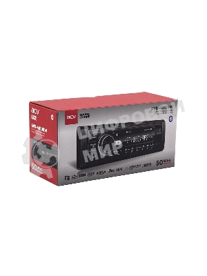 Автомагнитола ACV AVS-401UBW, 1 DIN, Bluetooth, USB Type-A, AUX