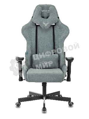 Кресло Бюрократ VIKING KNIGHT LT28 FABRIC серо-голубой, ткань, 120 кг, механизм качания