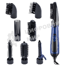 Фен-щётка Atlanta ATH-887 синий, 650 Вт