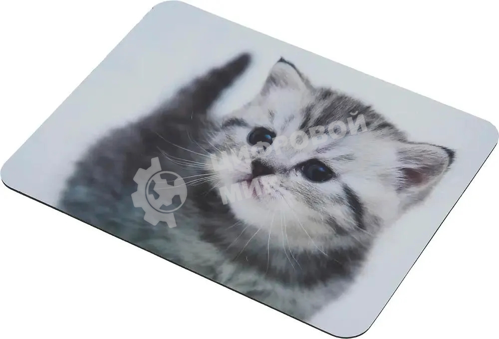 Коврик для мыши Buro BU-M40087 рисунок/котенок