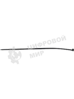 Хомут кабельный 7.6х400 нейл. черный (уп. 100 шт) IEK UHH32-D076-400-100