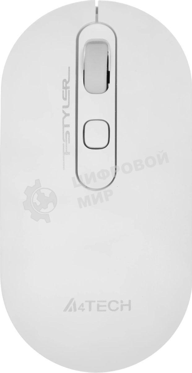 Мышь беспроводная A4Tech Fstyler FG20 белый, 2000 dpi, радиоканал, USB, кнопки - 4