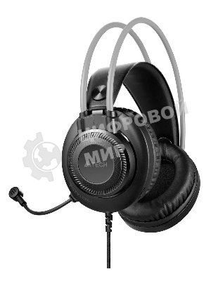 Гарнитура A4Tech Fstyler FH200i серый, проводная