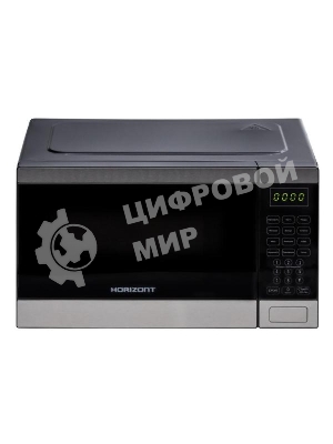 Микроволновая печь Horizont HSD254BX нержавеющая сталь/черный, 25 л, 850 Вт, переключатели - сенсор