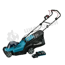 Газонокосилка аккумуляторная Makita LM003GU102, 40 В, 4 Ач