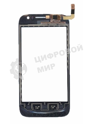 Сенсорное стекло (тачскрин) для Huawei Ascend G302D, черное