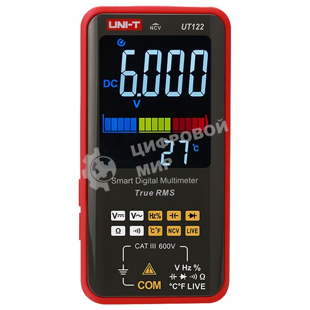 Мультиметр портативный СМАРТ UNI-T UT122