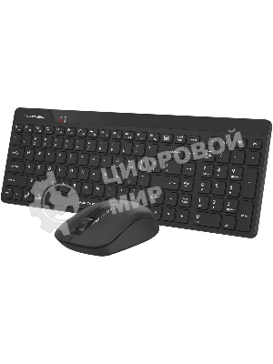 Комплект клавиатура + мышь A4Tech Fstyler FG2300 Air2 клав:черный мышь:черный USB беспроводная slim
