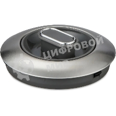 Чайник электрический Hyundai HYK-S4804 1.7 л, 2200 Вт, серый/черный корпус: металл