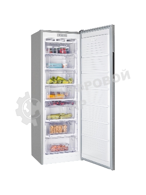 Морозильная камера Nordfrost DF 268 SAP, серебристый, 256л, 6 ящика