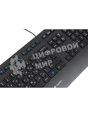 Клавиатура проводная Logitech Keyboard K280E (920-005215) USB черный
