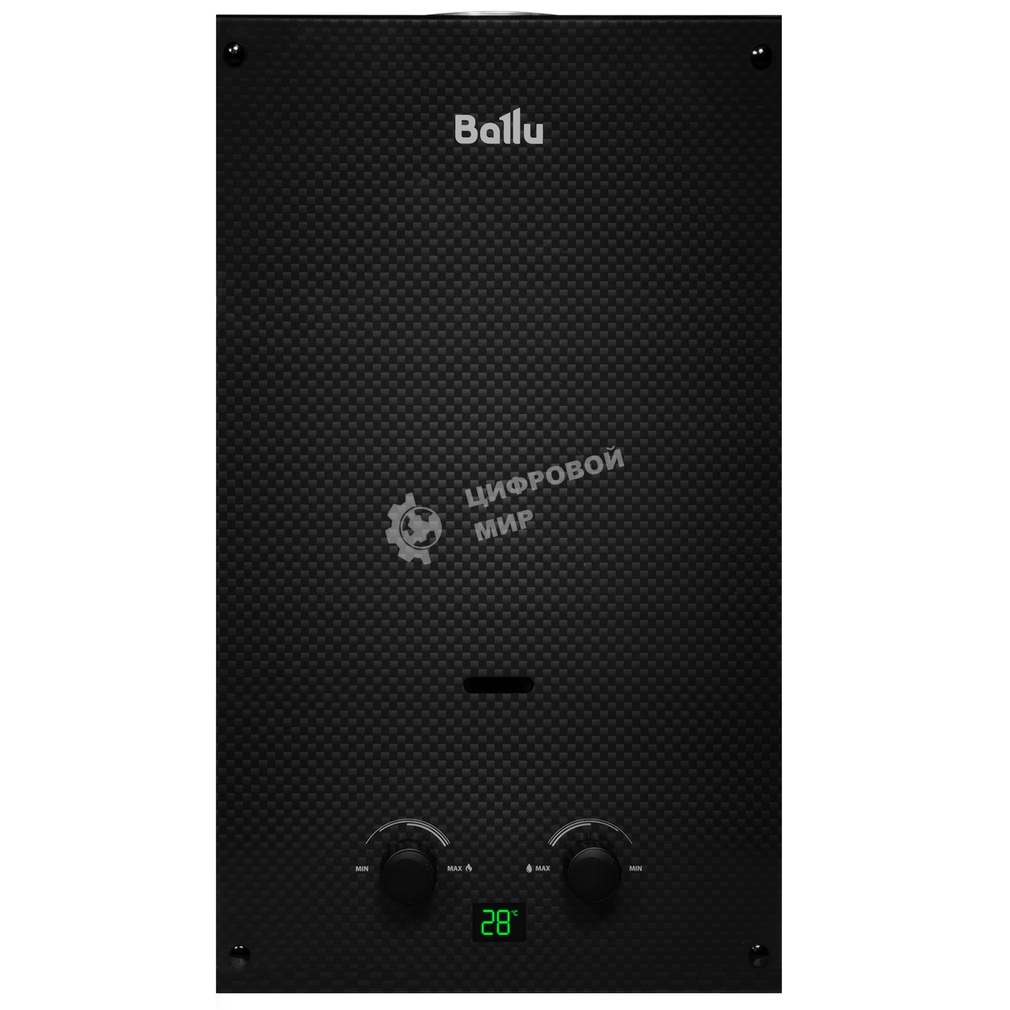 Колонка газовая Ballu GWH 10 Fiery Glass Carbon