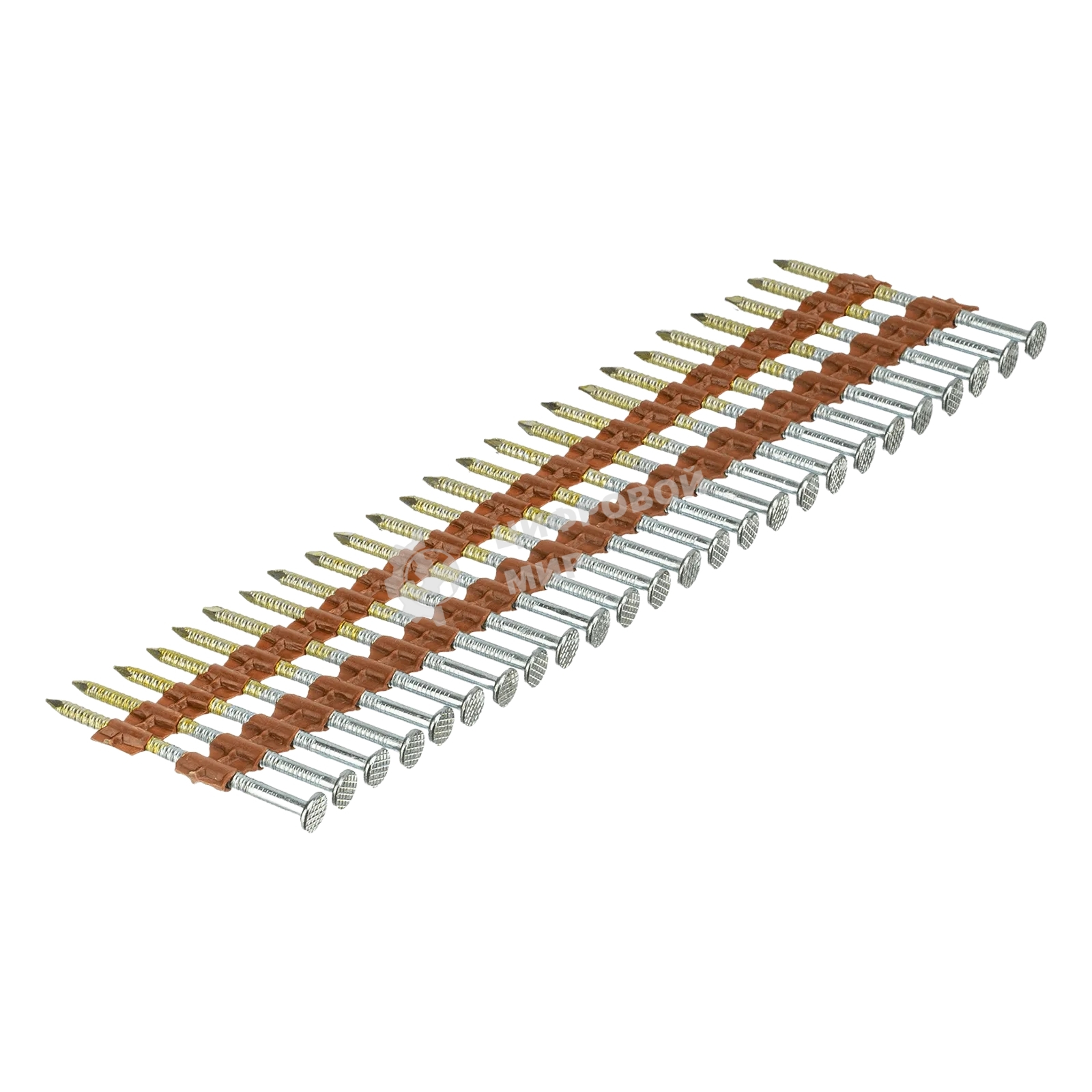 Гвозди Denzel для пнев. нейлера (оцинк.), длина - 50 мм, диам. - 2,9 мм, 2000 шт.