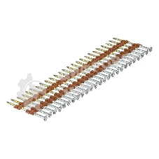 Гвозди Denzel для пнев. нейлера (оцинк.), длина - 50 мм, диам. - 2,9 мм, 2000 шт.