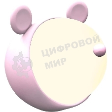 Ночник Gauss NN7024 мышка розовый