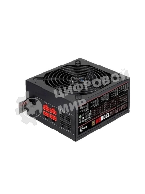 Блок питания Aerocool/Formula 1200W Retail KCAS PLUS 1200GM, 80 PLUS Gold, ATX v2.4, модульный, fan 14cm, 8x PCI-E [6+2-Pin], 10x SATA, 6x MOLEX