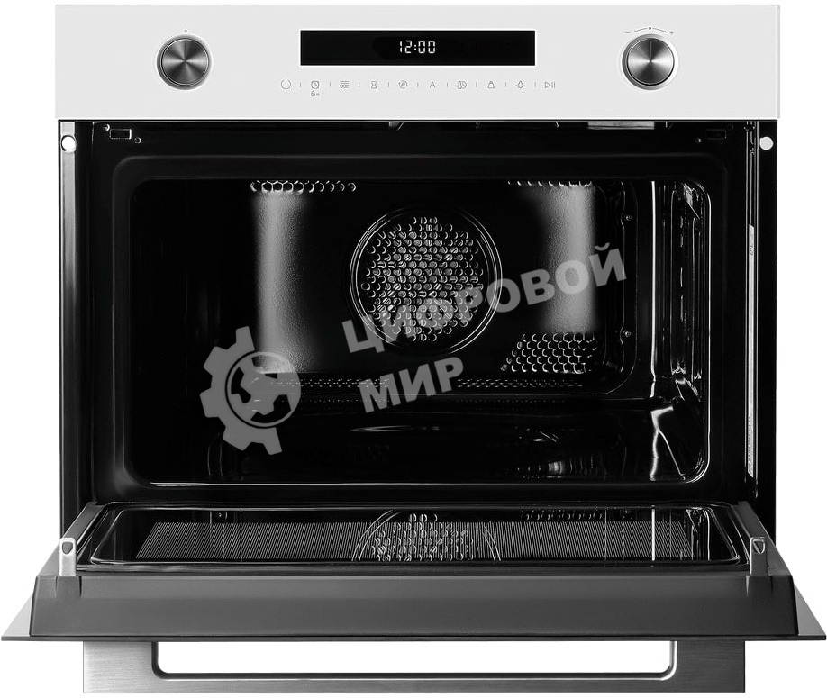 Компактный духовой шкаф с функцией СВЧ Maunfeld MCMO5015MFW