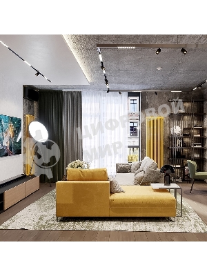 Светильник светодиодный трековый магнитный на шинопровод Feron MGN302 ДПО-12w 4000К 960Лм 48v черный