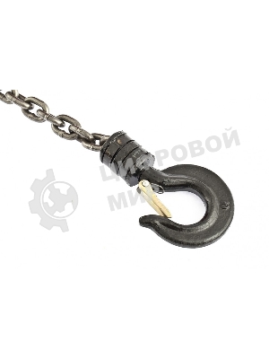 Таль цепная Matrix 1 т, h подъема 2,5 м, расстояние между крюками 300 мм