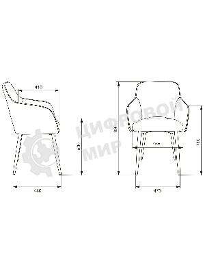 Кресло Бюрократ CH-380F молочный, ткань