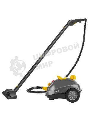 Универсальный отпариватель-пароочиститель Endever Odyssey Q-808, темно-серый/желтый, мощность 1500 Вт, 3,5 бар, бак 700 мл, 85 г/мин, 2 шт/уп.