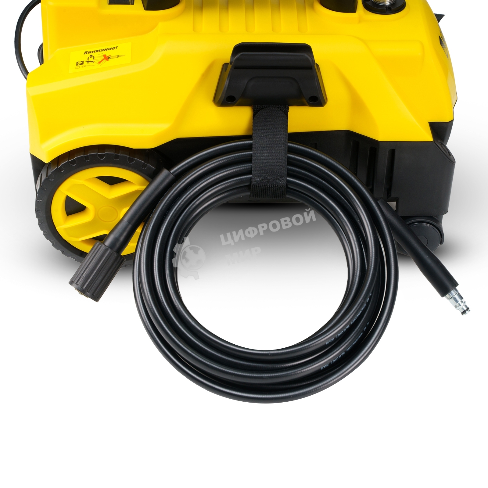 Мойка высокого давления 130/70 бар, KOLNER K140F, на 4 колесах, 1600Вт, 480л/ч, метал.помпа, шланг ВД 5м, кабель 5м, самовсас, Auto stop (пеногенератор)