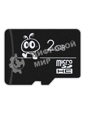 Флеш карта MicroSD (Transflash) Smartbuy 2 Gb (без адаптера)
