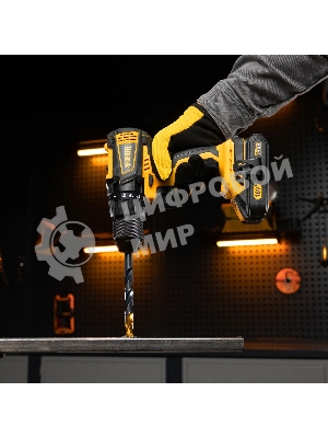 Сверло по металлу Denzel 12 мм, HSS-Tin, Golden Tip, 6 шт.