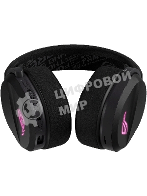 Гарнитура ASUS A501 ROG чёрный, беспроводная, Bluetooth, подсветка