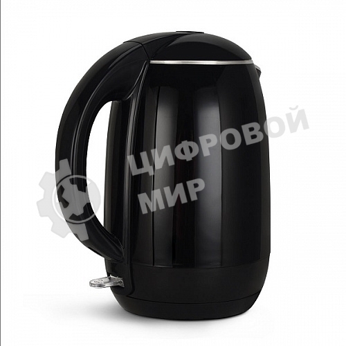 Чайник электрический BQ KT1702P черный-Цветы