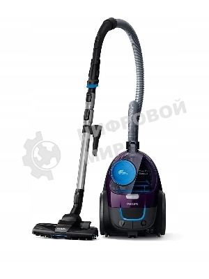 Пылесос Philips FC9333/09 фиолетовый/черный, 750/900 Вт, уборка сухая, пылесборник контейнер, 1.5 л