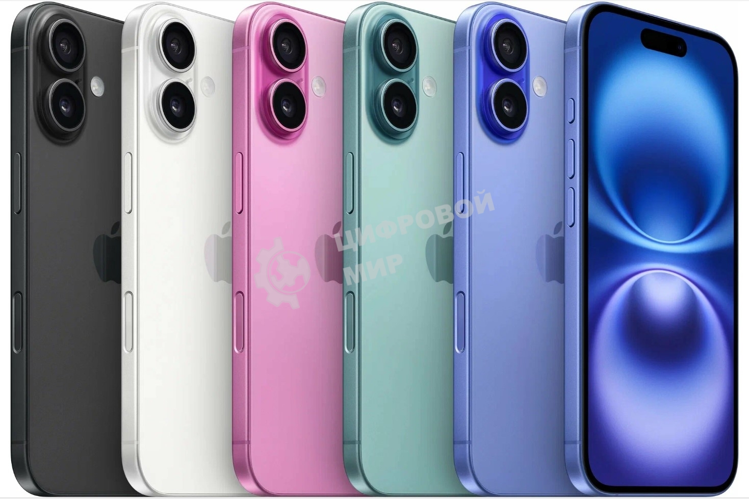 Смартфон Apple iPhone 16, 8/256Gb, розовый