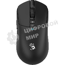 Мышь беспроводная/проводная A4Tech Bloody R72 Ultra черный, 20000 dpi, радиоканал, USB-C, кнопки - 7